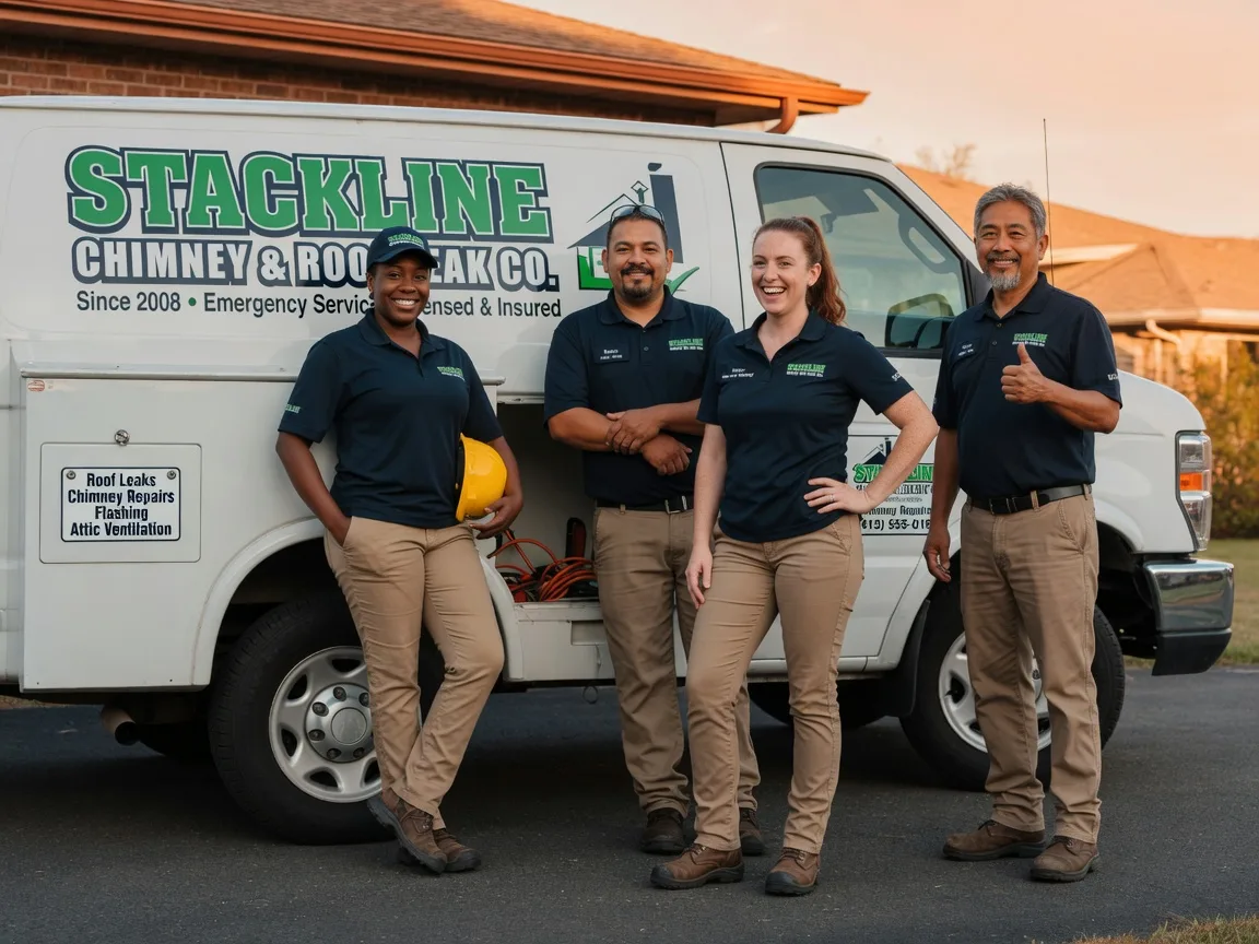Chimney flashing repair company in Blue Springs, MO